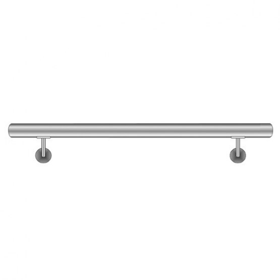 Madlo AISI304, D42,4/L2000mm lesk - detail 2 - detail 2