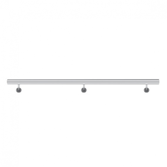 Madlo AISI304, D42,4/L3000mm lesk - detail 2 - detail 2