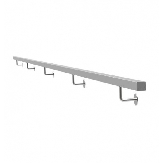 Madlo AISI304, 40x40mm/L5000mm - detail 1 - detail 1