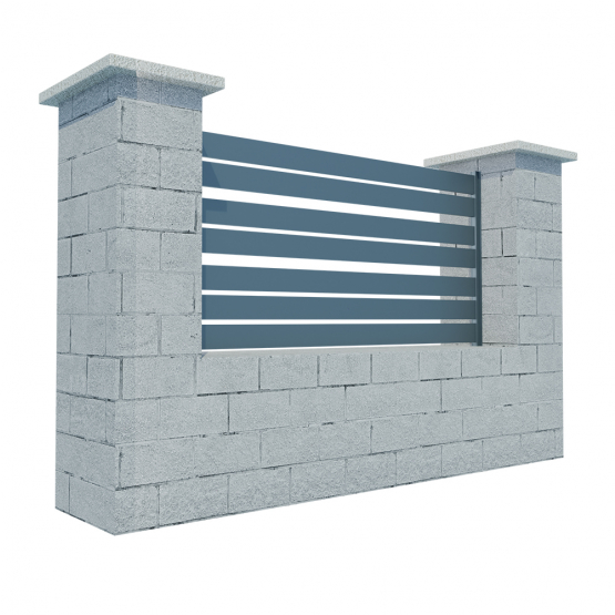 Modulárne Hliníkové oplotenie 925mm TIA 100-A - detail 2 - detail 2