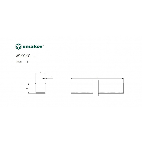 Profil brúsený - detail 1 - detail 1