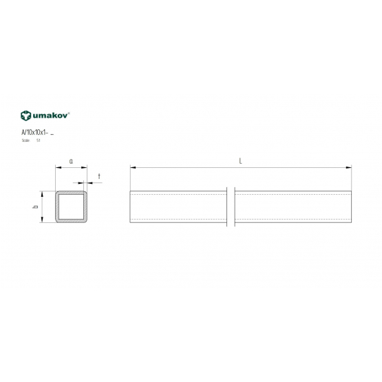 Profil brúsený - detail 2 - detail 2