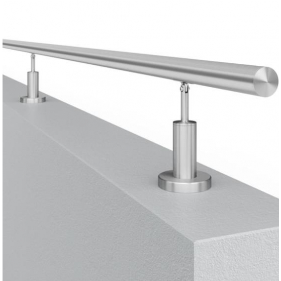 Stĺpik antikor, VK-rovné AISI304, D42,4 - detail 1 - detail 1