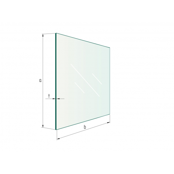 Sklo - číre, kalené, lepené - detail 1 - detail 1