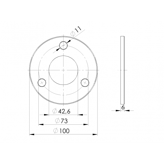 Kotvenie príruba - detail 2 - detail 2