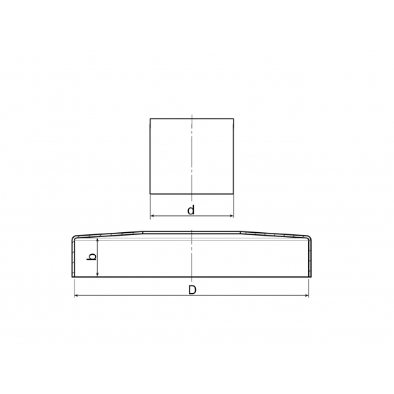 Kotvenie vrchné - rozeta - detail 3 - detail 3