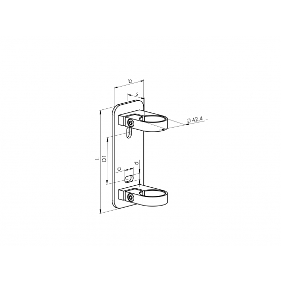 Kotvenie bočné obdlžníkové - detail 2 - detail 2