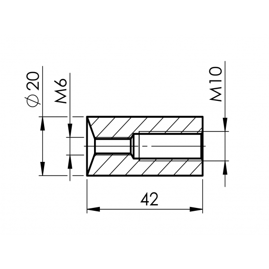 Prstenec kotvenie dištanc - detail 1 - detail 1