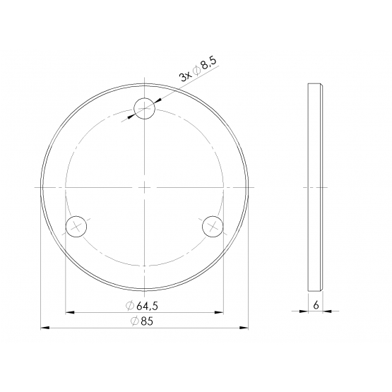 Kotvenie vrchné - príruba - detail 2 - detail 2