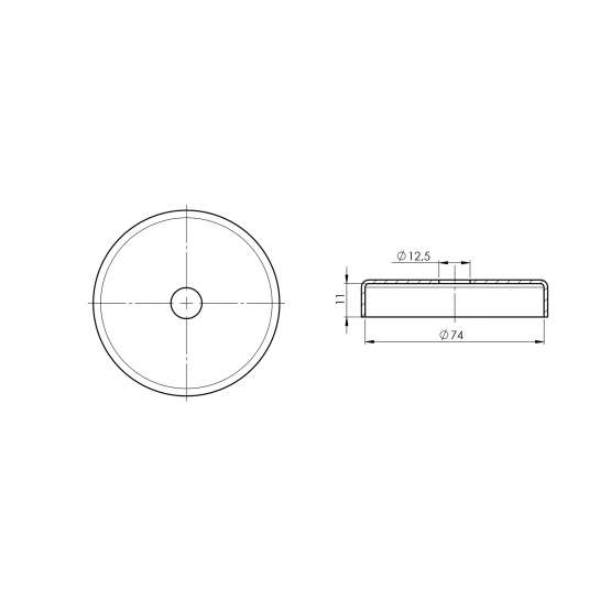 Kotvenie vrchné - rozeta - detail 3 - detail 3