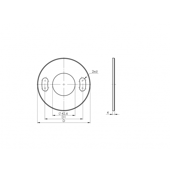 Kotvenie - rozeta - detail 1 - detail 1