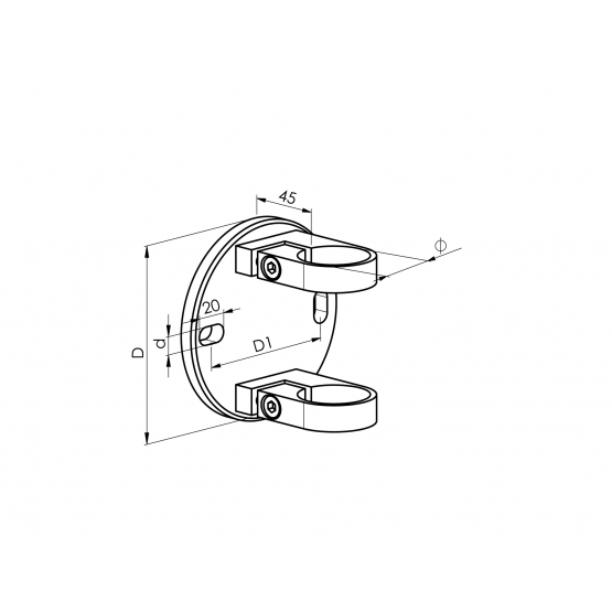 Kotvenie bočné nastaviteľné - detail 2 - detail 2