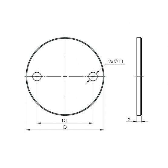 Kotvenie - priruba - detail 2 - detail 2