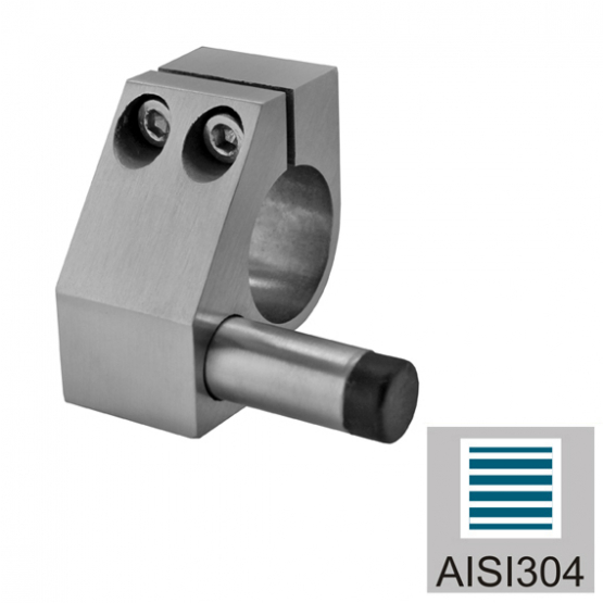 Posuv - doraz AISI304, D25mm - detail 1 - detail 1