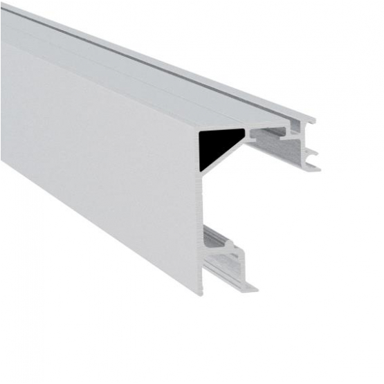 Kovanie - posuvné dvere-lišta+pevné presklenie AL - detail 5 - detail 5