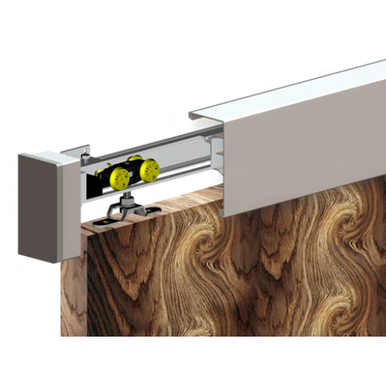 Kovanie pre posuvné dvere - lišta AL 60kg - detail 1 - detail 1