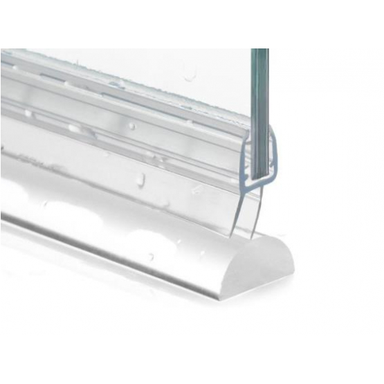 Lišta prah pre sprchový kút 6x12mm akryl - detail 1 - detail 1