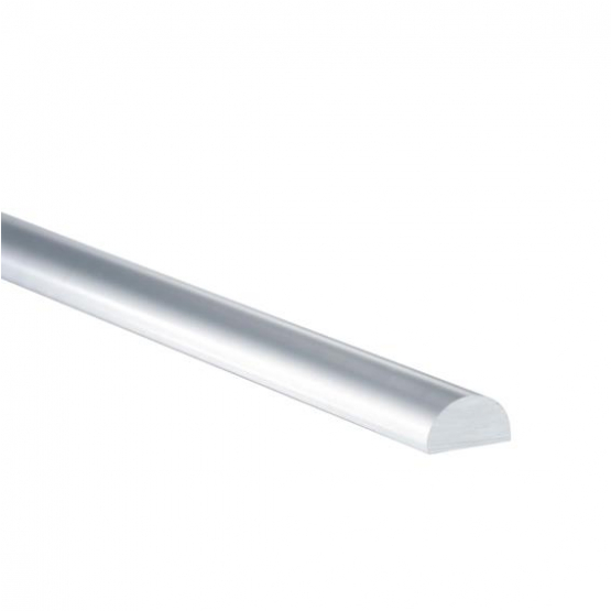 Lišta prah pre sprchový kút 6x12mm akryl - detail 2 - detail 2