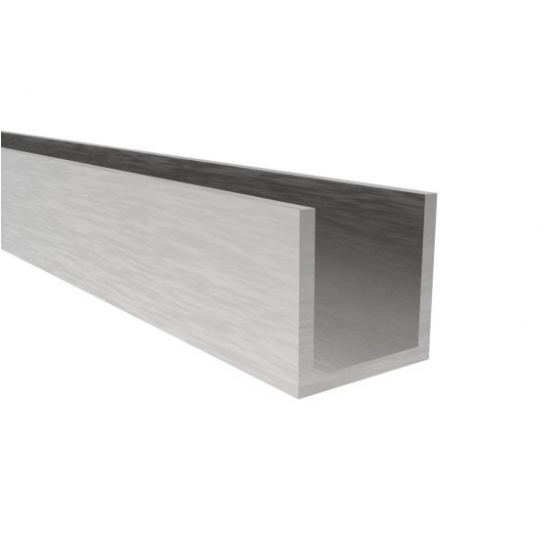 Zasklenie pevné - profil U 36x19x1,5mm - detail 1 - detail 1