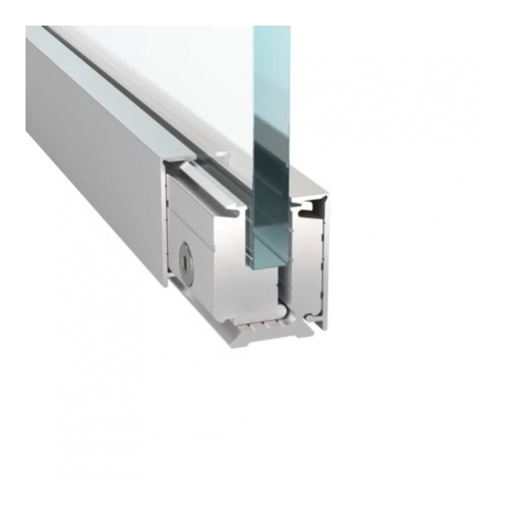 Svorkový al profil-3m s krycou lištou H40 - detail 1 - detail 1