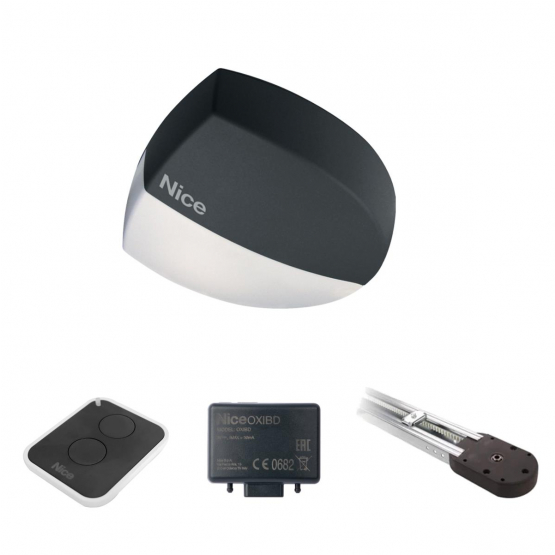 Kompl. garáž. systém NICE - pohon a dráha,max 11m2 - detail 1 - detail 1