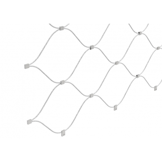 Sieť - lanková výplň - detail 3 - detail 3