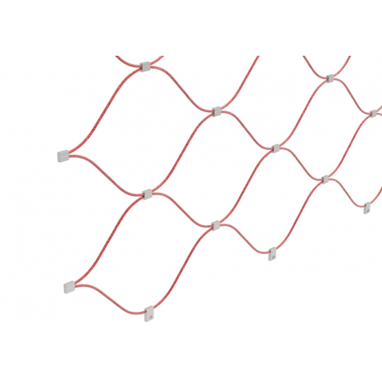 Lanková výplň - sieť - detail 1 - detail 1