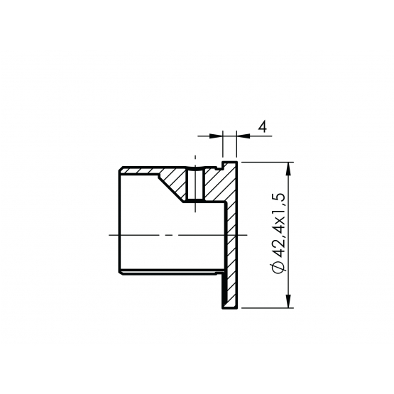 Madlo-držiak skla-záslepka - detail 2 - detail 2