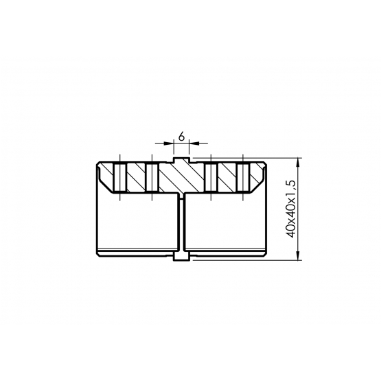 Madlo-držiak skla-spojka - detail 3 - detail 3
