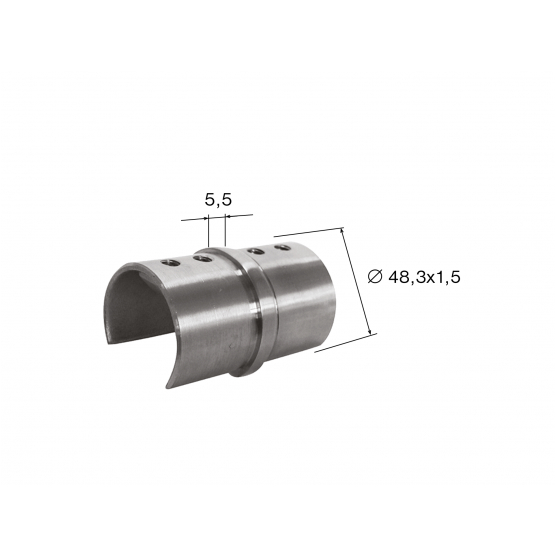 Madlo-držiak skla-spojka - detail 2 - detail 2