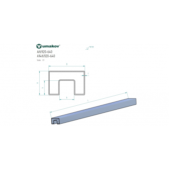 Madlo - držiak skla - detail 2 - detail 2