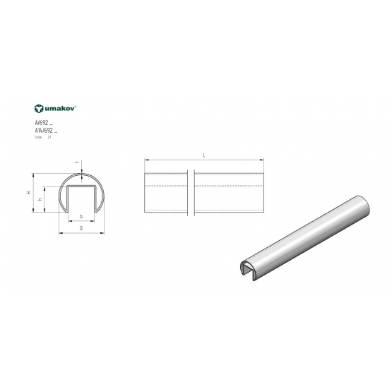 Madlo-držiak skla - detail 2 - detail 2