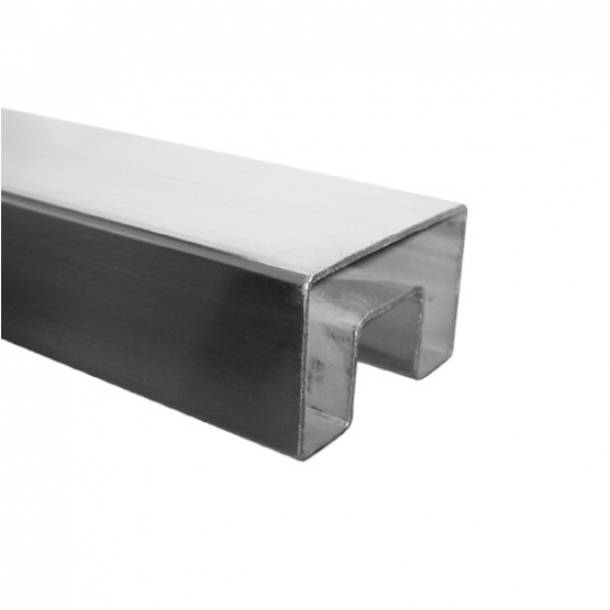 Madlo, nerezové - držiak skla - detail 1 - detail 1