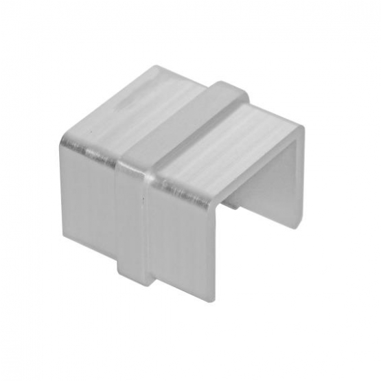 Madlo-držiak skla-spojka hliníková - detail 1 - detail 1