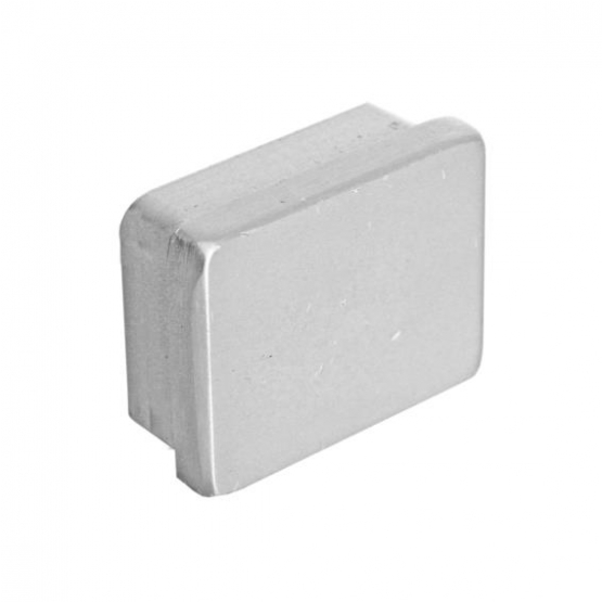 Madlo-držiak skla-záslepka hliníková - detail 1 - detail 1