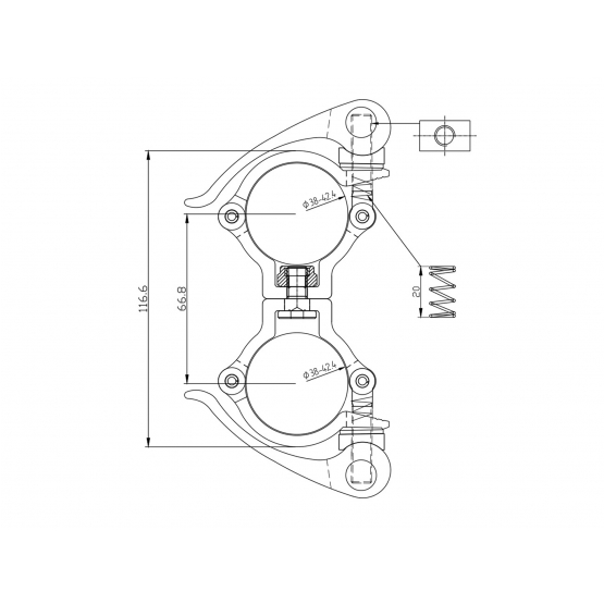 AL spojka madla - detail 1 - detail 1