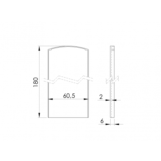 Záslepka pre profil AL/0004-LIGHT-S-E pre schody - detail 1 - detail 1