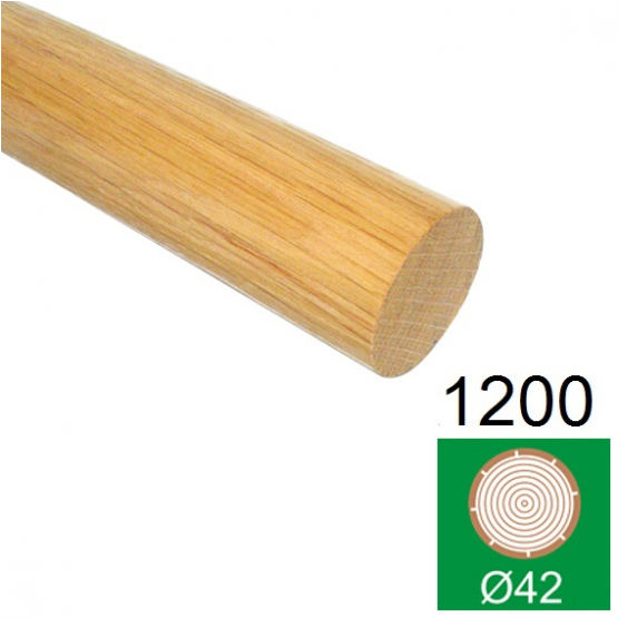 Madlo drevené - DUB - detail 1 - detail 1