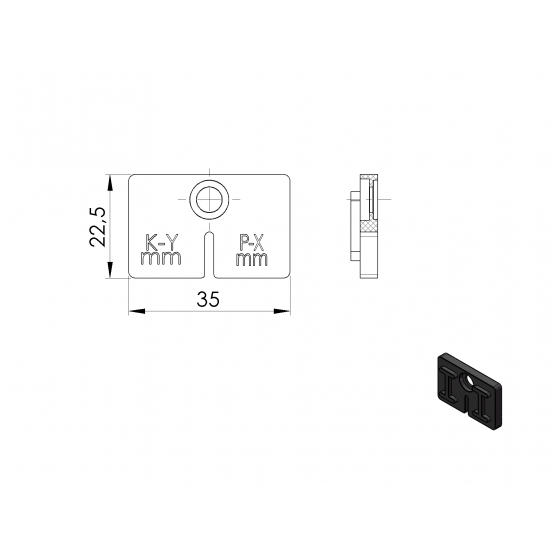 Tesnenie na držiak skla - detail 4 - detail 4