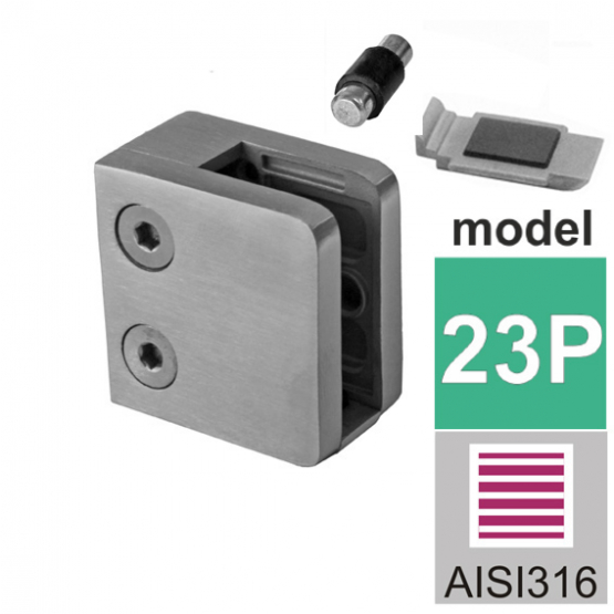 Držiak skla, zábradlie - detail 1 - detail 1