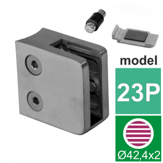 Držiak skla, zábradlie - detail 1 - detail 1