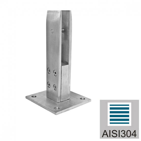 Spigot - kotviaci stĺpik pre sklo - detail 1 - detail 1