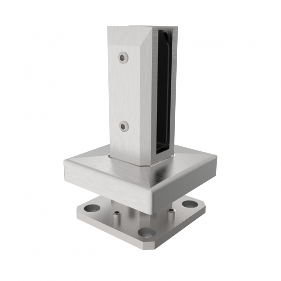 Spigot nastavitelny - kotviaci stĺpik pre sklo - detail 1 - detail 1