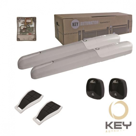 Key pohon pre dvojkrídlovú bránu, sada s fotobunkami - detail 1 - detail 1