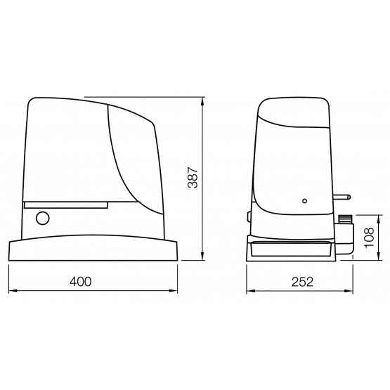 Aut. motor do 1800kg - detail 2 - detail 2