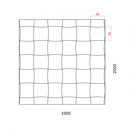 Dizajnový 3D plech, t1,2mm - Zn - detail 1 - detail 1