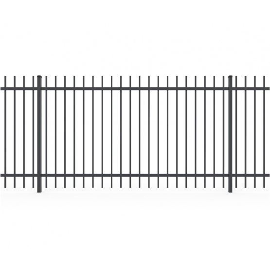 Plotové pole Oceľové INDUSTRY 2500x1500mm antracit - detail 1 - detail 1