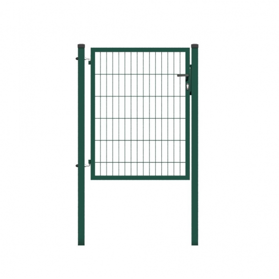 Bránka 1kr. 2D BOX ZnPVC 1000x1000mm RAL6005 zelená - detail 1 - detail 1