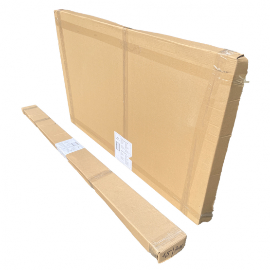 Brána 2kr. 2D BOX ZnPVC 4000x1700mm RAL7016 antracit - detail 2 - detail 2