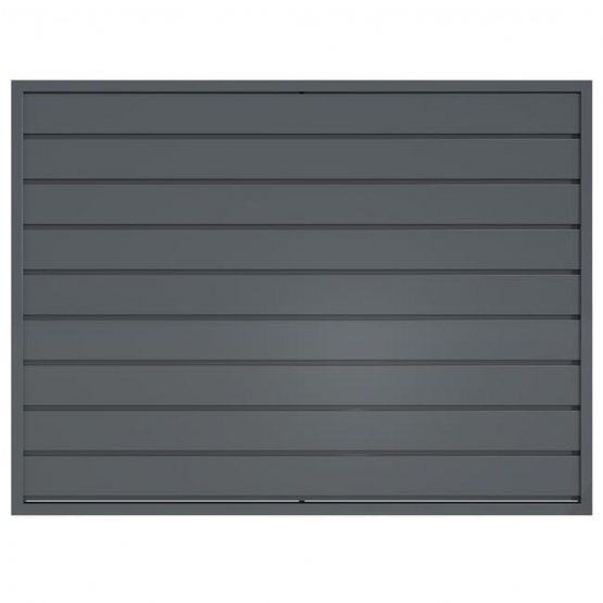 Plotové pole Oceľové SAN 2000x1490mm Grafitová sivá - detail 1 - detail 1